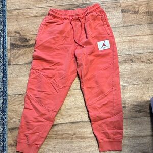 Jordan Men’s Red Jogger Pants